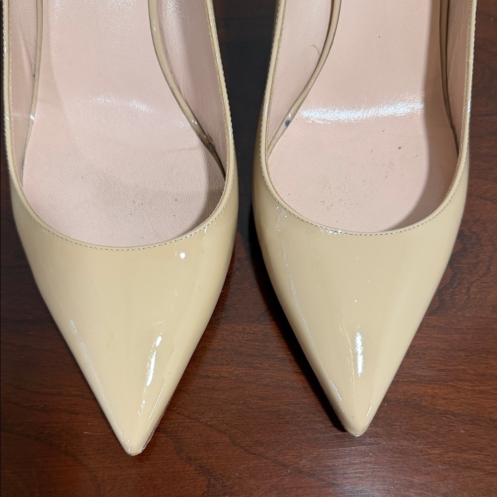 Kate Spade Nude Pointed Toe Heels - Picture 6 of 8
